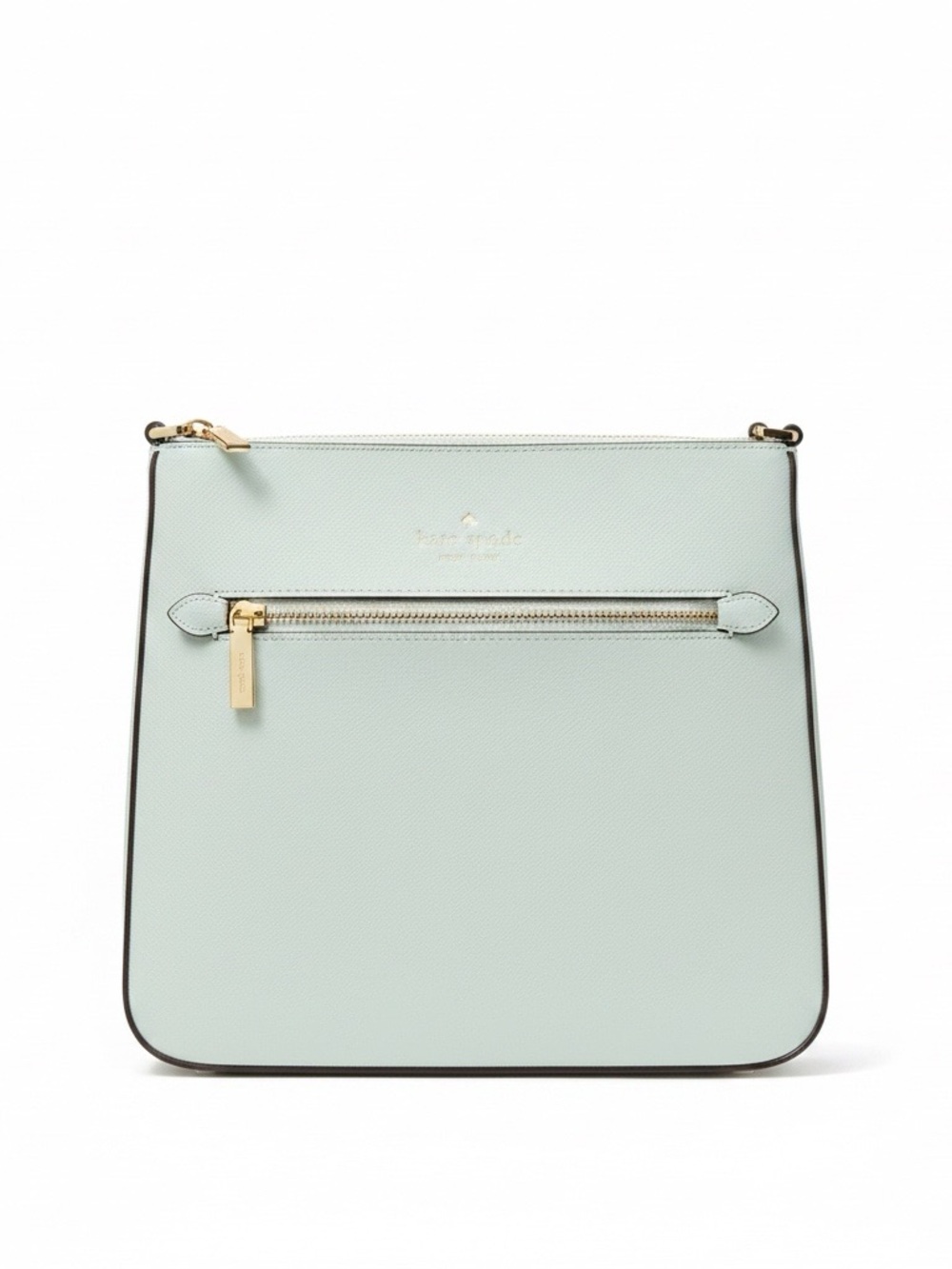 Authentic kate spade Pale Mint Leather Crossbody with Gold Hardware NWOT